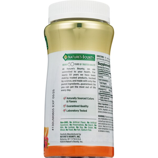 Nature's Bounty B-12 Gummies, 90 CT