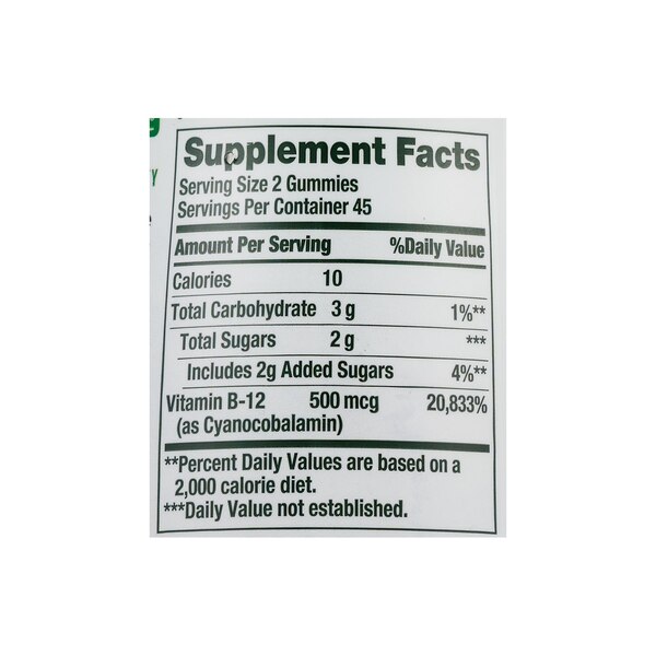 Nature's Bounty B-12 Gummies, 90 CT