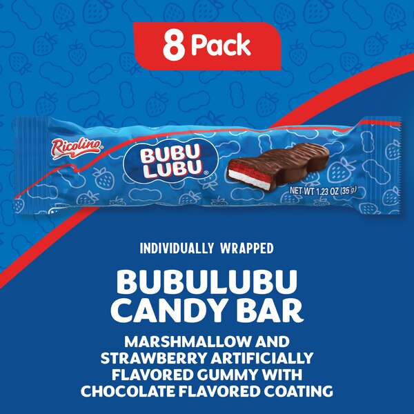 Ricolino Bubulubu Marshmallow Bars, 9.84 OZ