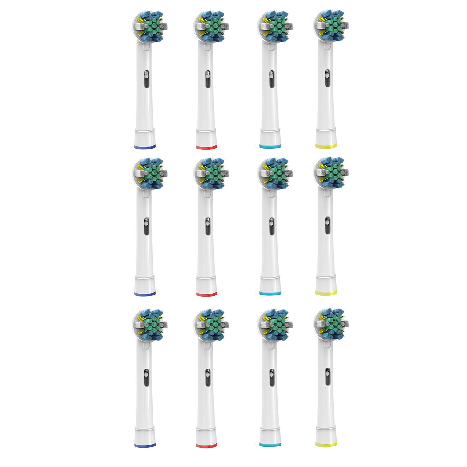 Pursonic Replacement Brush Heads Fits Oral B, 12 CT