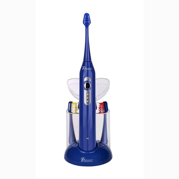 Pursonic Sonic Toothbrush with 12 Brush Head Attachments