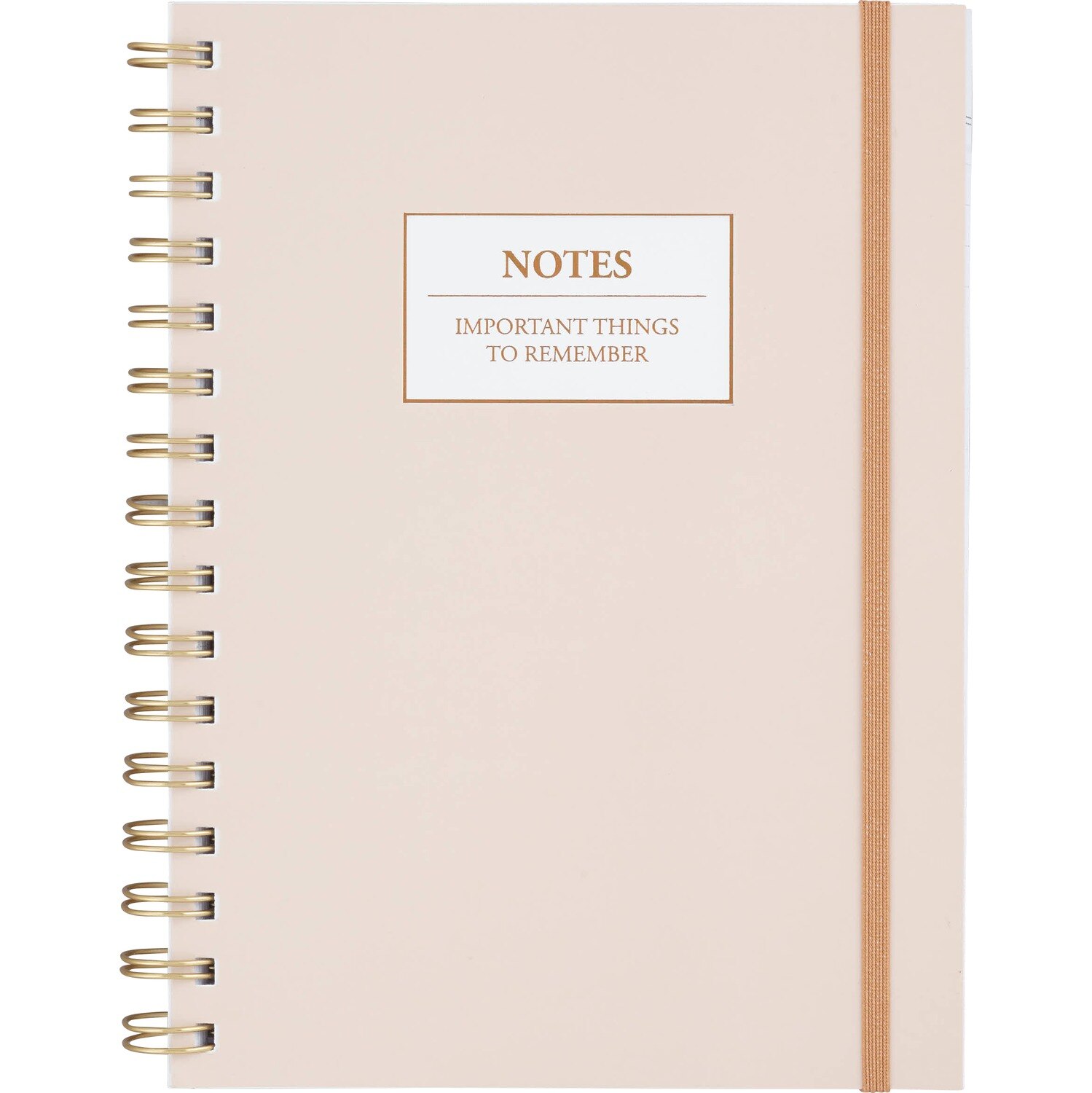 Caliber Fashion Wiro Notebook with Bungee Cord