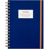 Caliber Fashion Wire Notebook with Bungee Cord, Assorted, thumbnail image