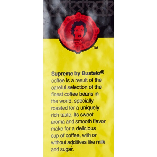 Cafe Bustelo Supreme Whole Bean Coffee, 16 OZ
