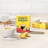 Cafe Bustelo Espresso Capsules, Dark Roast, 1.7 OZ, 10 CT, thumbnail image