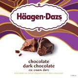 Haagen-Dazs Chocolate Dark Chocolate Ice Cream Bars, 3ct, thumbnail image