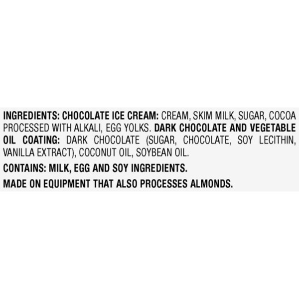 Haagen-Dazs Chocolate Dark Chocolate Ice Cream Bars, 3ct
