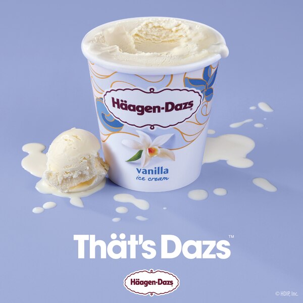 Haagen-Dazs Strawberry Ice Cream, 14oz