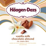 Haagen-Dazs Vanilla Milk Chocolate Almond Ice Cream Bars, 3ct, thumbnail image