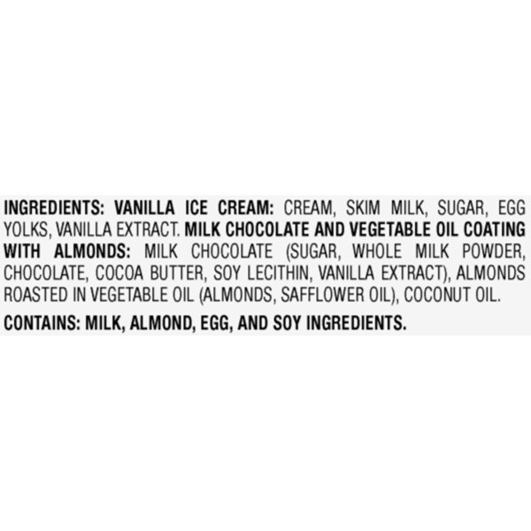Haagen-Dazs Vanilla Milk Chocolate Almond Ice Cream Bars, 3ct