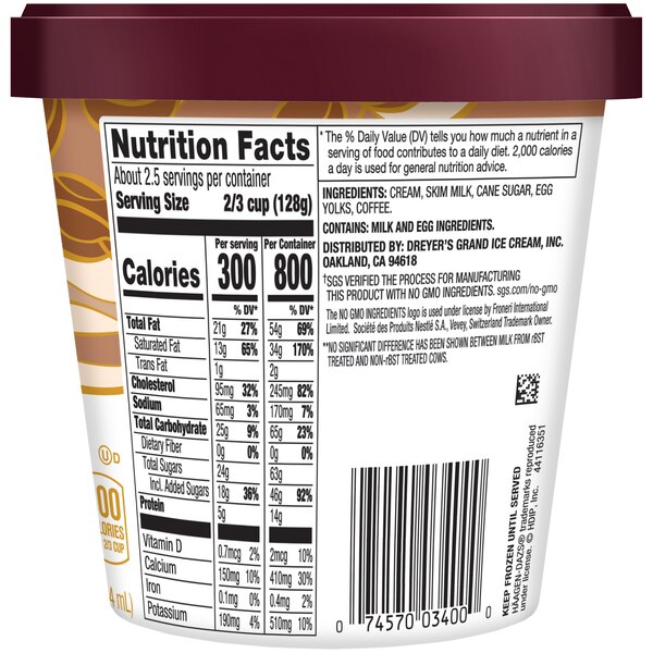 Haagen-Dazs Coffee Ice Cream, 14oz