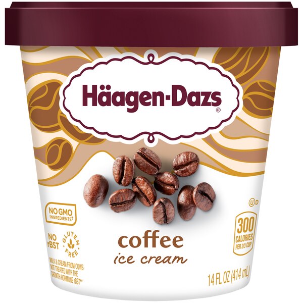 Haagen-Dazs Coffee Ice Cream, 14oz