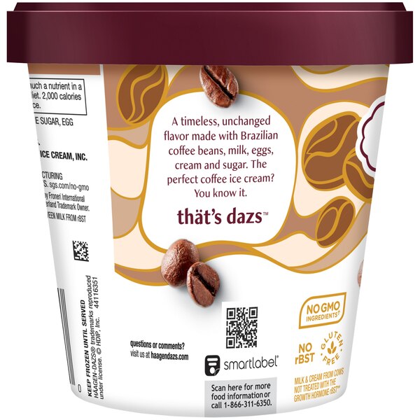 Haagen-Dazs Coffee Ice Cream, 14oz