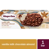 Haagen-Dazs Vanilla Milk Chocolate Almond Bar, 14 oz, thumbnail image
