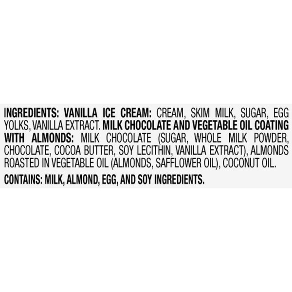 Haagen-Dazs Vanilla Milk Chocolate Almond Bar, 14 oz