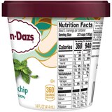 Haagen-Dazs Mint Chip Ice Cream, 14oz, thumbnail image