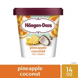 Haagen-Dazs Pineapple Coconut Ice Cream, 14oz, thumbnail image