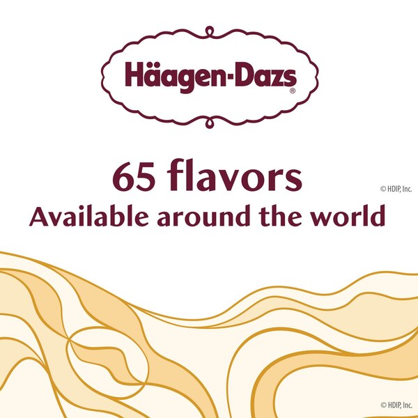 Haagen-Dazs Caramel Cone Ice Cream, 14oz