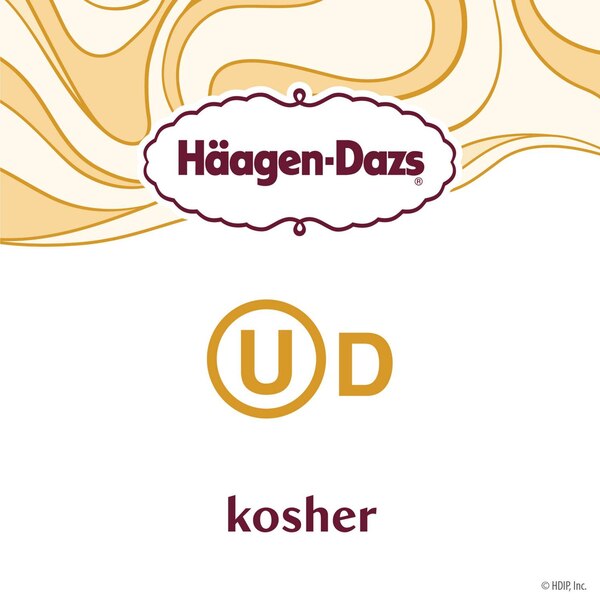 Haagen-Dazs Caramel Cone Ice Cream, 14oz
