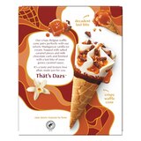 Haagen Dazs, Belgian Waffle Cone Vanilla Salted Caramel, 6 ct, 14.8 oz, thumbnail image