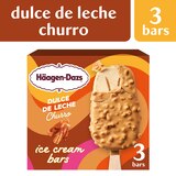 Dulce de Leche Churro Ice Cream Bars, thumbnail image