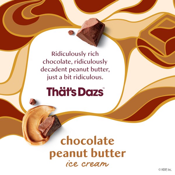 Haagen-Dazs Chocolate Peanut Butter Ice Cream, 14oz