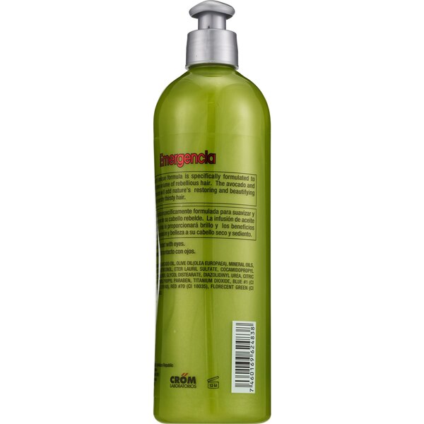 Toque Magico Emergencia Avocado & Olive Oil Infused Shampoo, 16 OZ