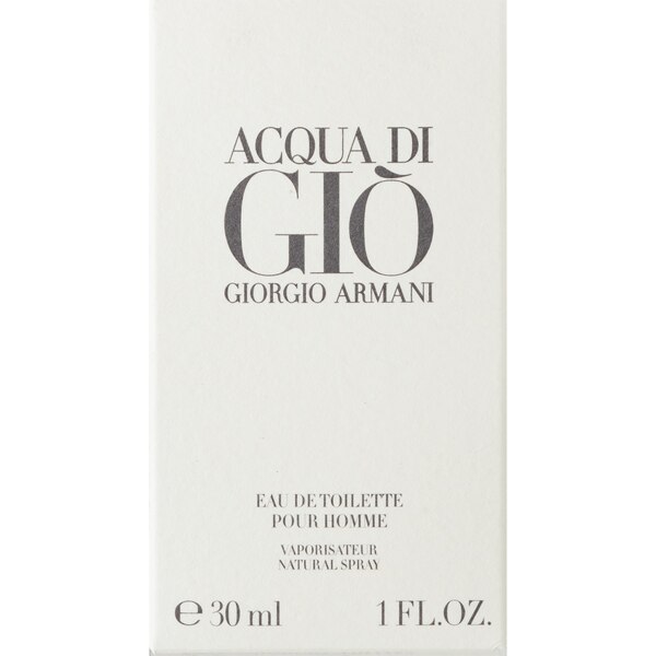 Acqua Di Gio by Giorgio Armani Eau de Toilette 1 OZ