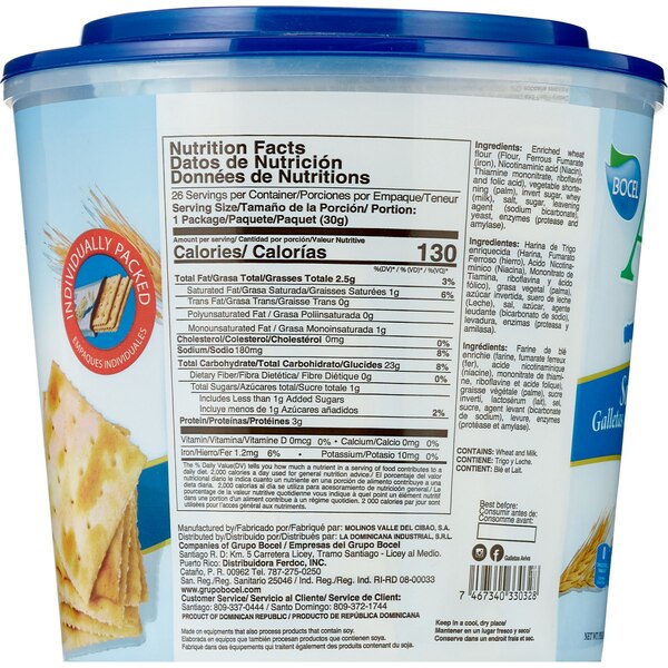 Aviva Soda Crackers, Original, 24 OZ