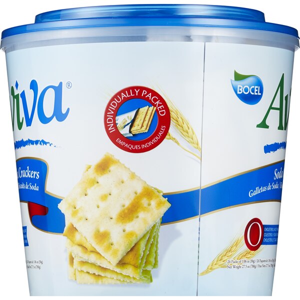 Aviva Soda Crackers, Original, 24 OZ