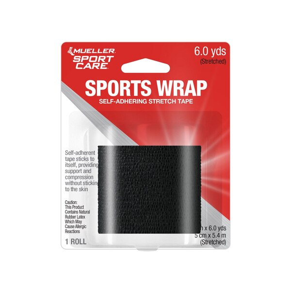 Mueller Sports Medicine Sports Wrap, Black