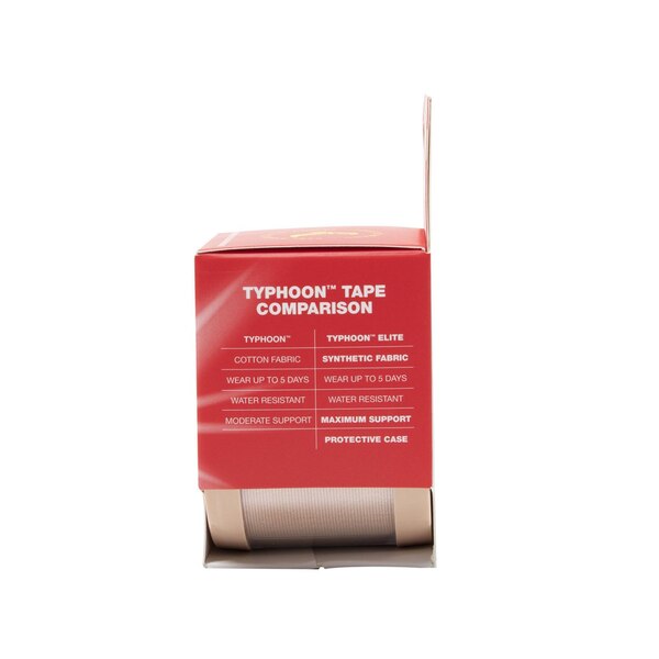 Mueller Typhoon Elite Kinesiology Therapy Tape, Beige, 20 CT