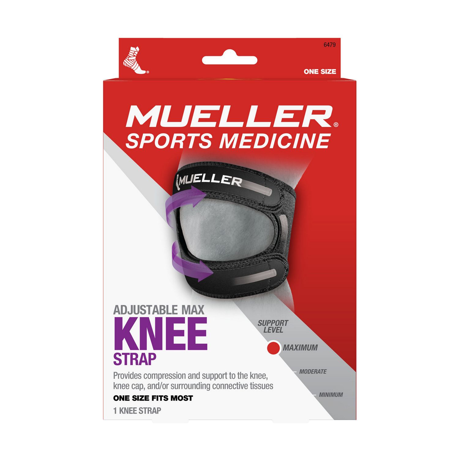 ADJUSTABLE MAX KNEE STRAP - SoccerWorld - SoccerWorld