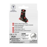 Mueller Sport Medicine 4-Way Stretch Ankle Support, S/M, Black, thumbnail image