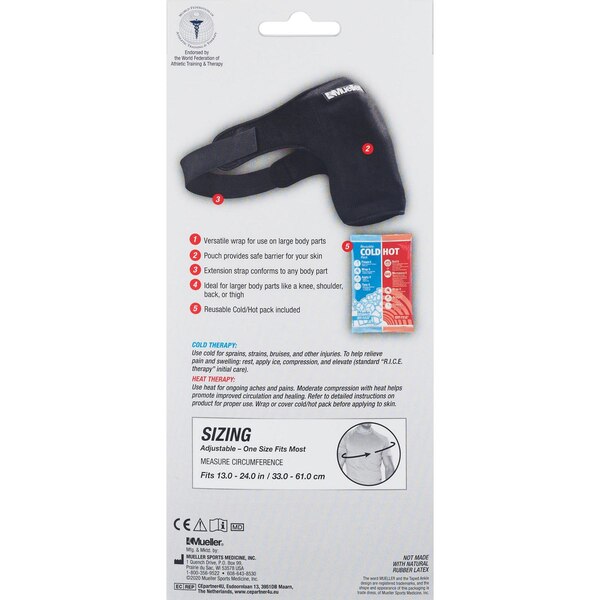 Mueller Reusable Cold/Hot Therapy Wrap, L/XL