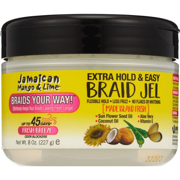 Jamaican Mango & Lime Braid Gel, 8 OZ