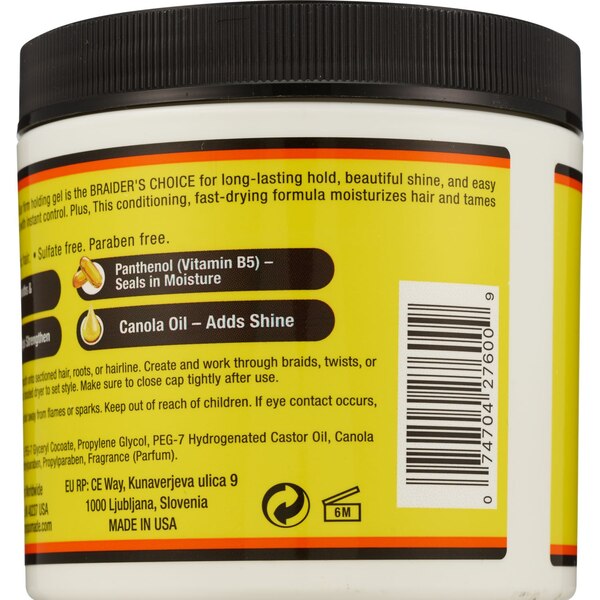 Murray's Beeswax Braiding Gel, 12 OZ