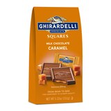 Ghirardelli, Milk Chocolate Squares with Caramel Filling, 5.32 oz Bag, thumbnail image