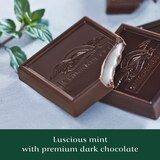 Ghirardelli Squares Dark Chocolate With White Mint Filling, 5.32 oz, thumbnail image