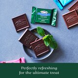 Ghirardelli Squares Dark Chocolate With White Mint Filling, 5.32 oz, thumbnail image