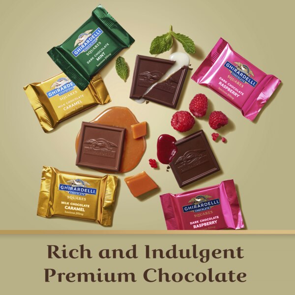 Ghirardelli Chocolate Squares Premium Assorted, 4.85 oz