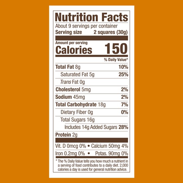 Ghirardelli, Milk Chocolate Squares with Caramel Filling, 9.04 oz Bag