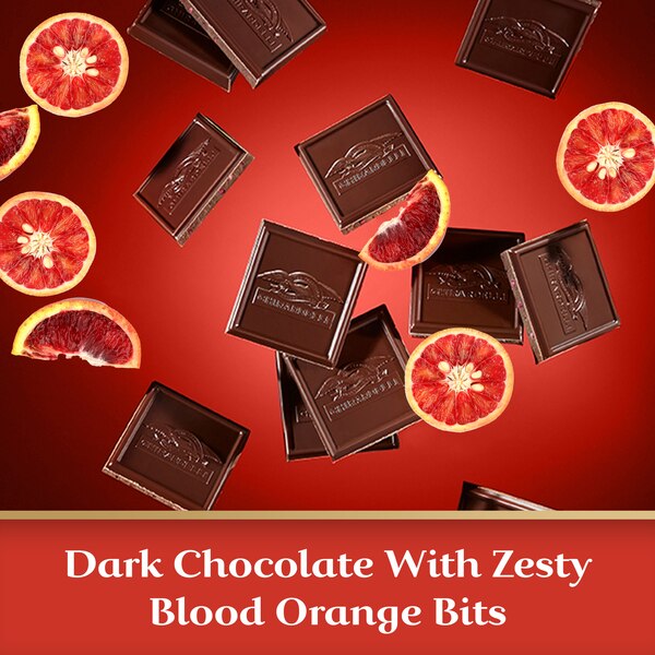 Ghirardelli, Intense Dark Chocolate Bar, Blood Orange, 3.5 Oz Bar