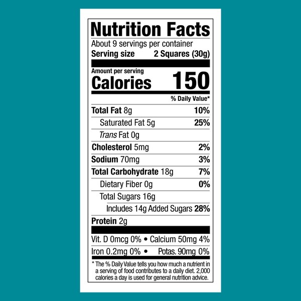 Ghirardelli, Milk Chocolate Sea Salt Caramel Chocolate Squares, 9 oz Bag