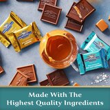 Ghirardelli, Milk Chocolate Sea Salt Caramel Chocolate Squares, 5.3 OZ Bag, thumbnail image 5 of 9