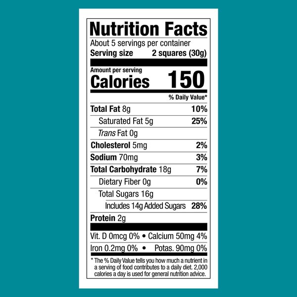 Ghirardelli, Milk Chocolate Sea Salt Caramel Chocolate Squares, 5.3 OZ Bag