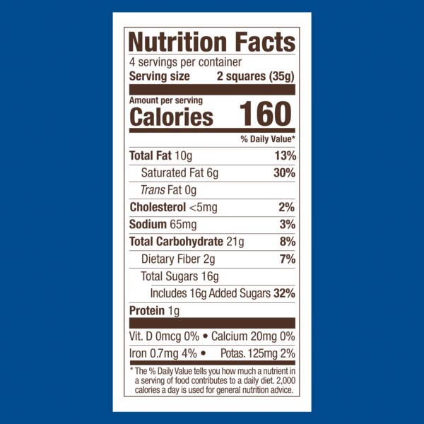 Ghirardelli, Sea Salt Caramel Dark Chocolate Squares Bar, 4.8 oz Bar