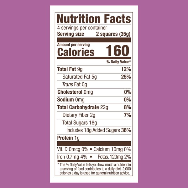 Ghirardelli, Raspberry Dark Chocolate Squares Bar, 4.8 Oz Bar