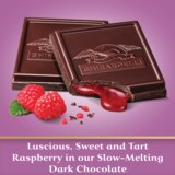 Ghirardelli, Raspberry Dark Chocolate Squares Bar, 4.8 Oz Bar, thumbnail image