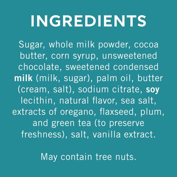 Ghirardelli Squares, Sea Salt Caramel Milk Chocolate Bar, 4.8 Oz